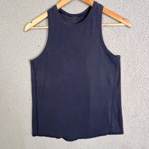 LULULEMON WOMENS BLUE TANK TOP SIZE 4/XS